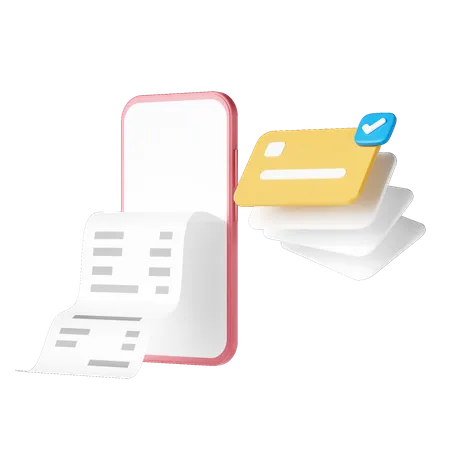 Online Card Payment  3D Icon