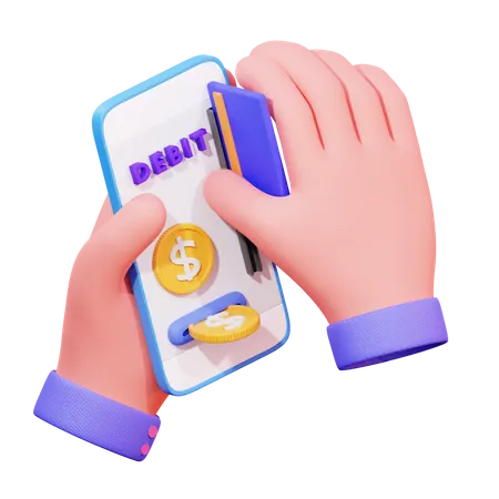 3 D Hand Gesture Finance 3D Icon