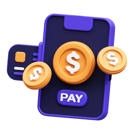 Online Card Payment 3 D Render Icon 3D Icon