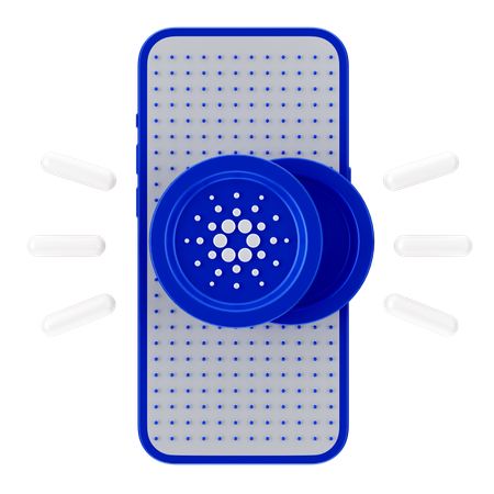 Online-Cardano-Münze  3D Icon