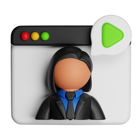 Online Chat  3D Icon