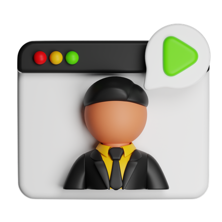 Online-Chat 2  3D Icon