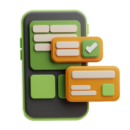 Online Chat  3D Icon
