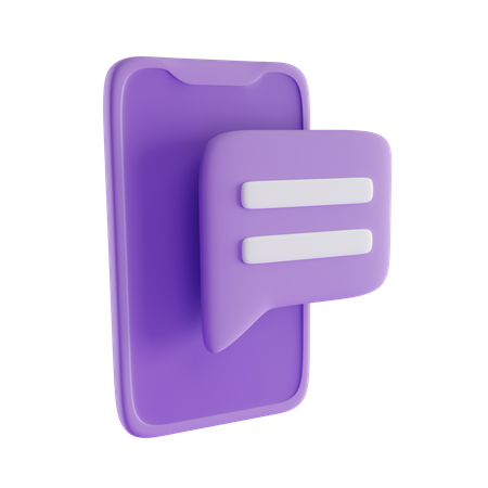 Online Chat  3D Icon