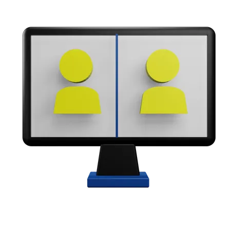 Online Class  3D Icon