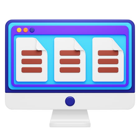 Online Class Assignment  3D Icon