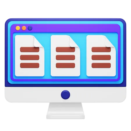 Online Class Assignment  3D Icon