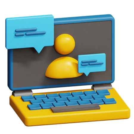 Online Classes  3D Icon