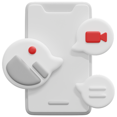 Online Content  3D Icon
