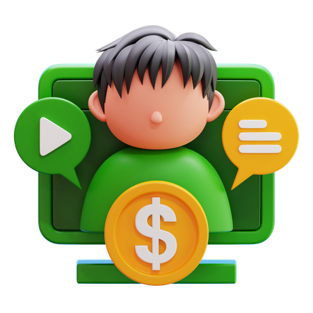 オンラインコース  3D Icon