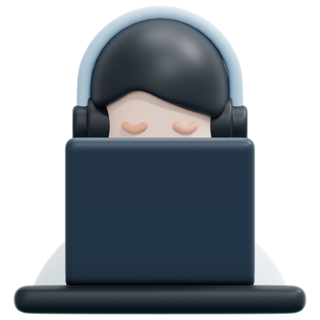 Online Course  3D Icon
