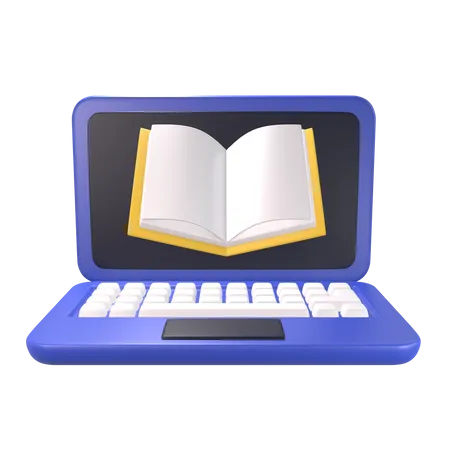 Online Courses  3D Icon