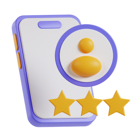 Online Customer Review  3D Icon