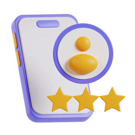 Online Customer Review 3D Icon