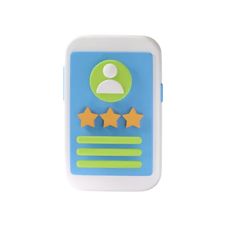 Online Customer Reviews  3D Icon