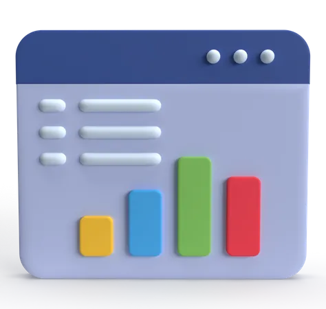 Online Data  3D Icon