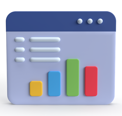 Online Data  3D Icon