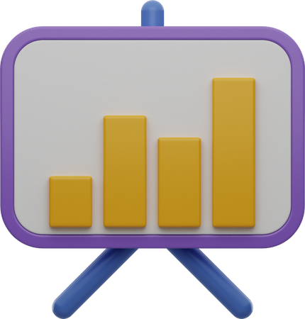 Online Data Analysis  3D Illustration