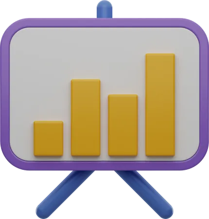 Online Data Analysis  3D Illustration