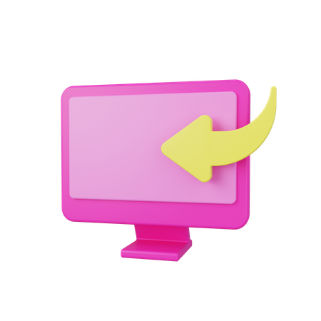 Online Data Transfer  3D Icon