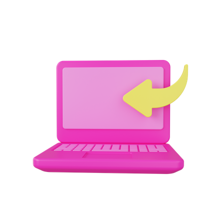 Online Data Transfer  3D Icon