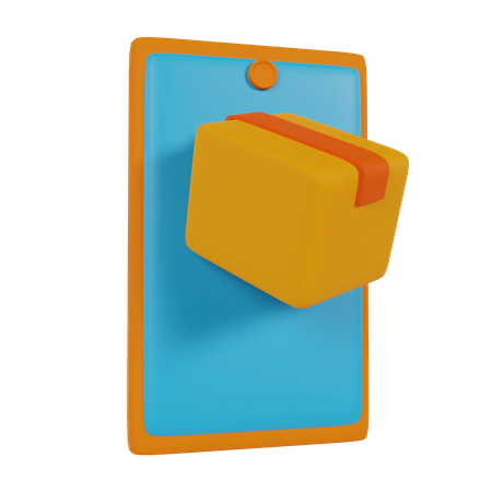 Online Delivery  3D Icon