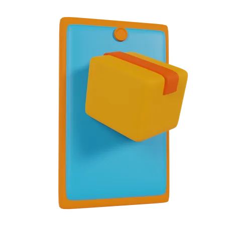 Online Delivery  3D Icon