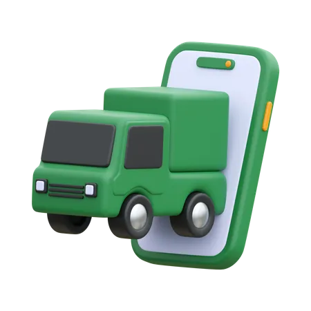 Online Delivery  3D Icon