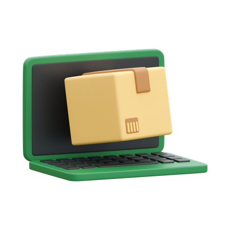 Online Delivery  3D Icon