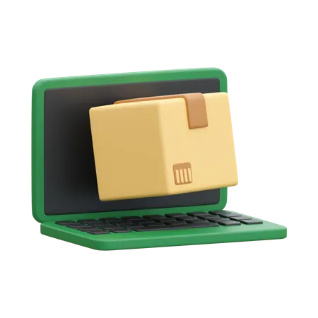 Online Delivery  3D Icon