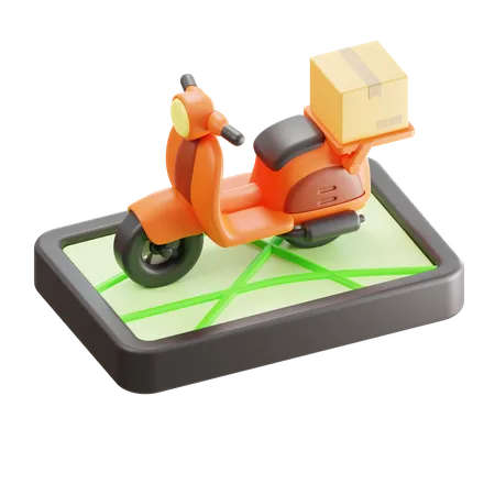 Online Delivery  3D Icon