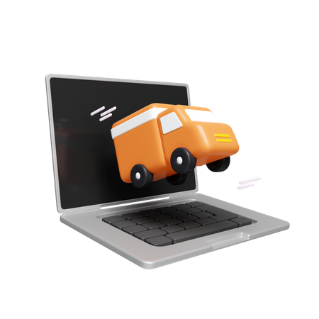 Online Delivery 3D Icon