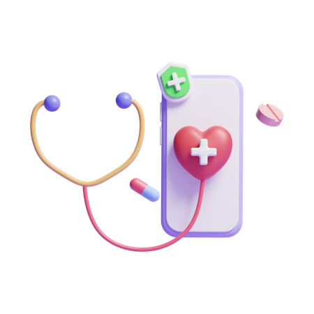 Online Doctor  3D Icon