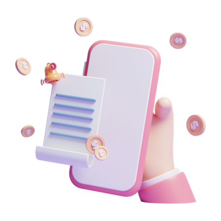 Online Document  3D Icon