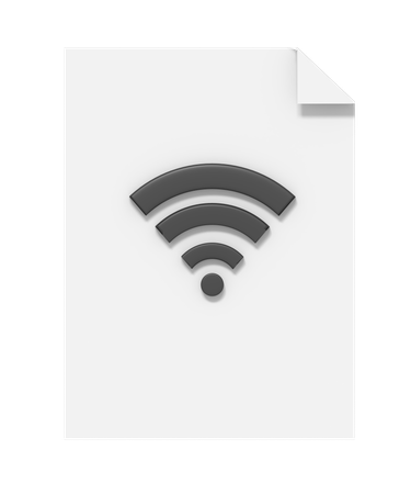 Online-Dokument  3D Icon