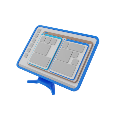 Online Education  3D Icon