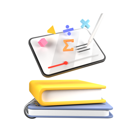 Online education  3D Icon