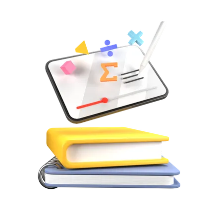 Online education  3D Icon