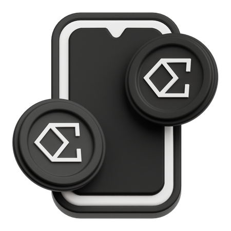 Online Ethena  3D Icon