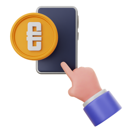 Online Euro  3D Icon