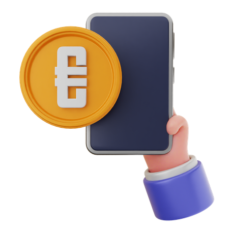 Online Euro  3D Icon