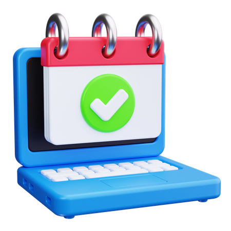 Online-Event  3D Icon