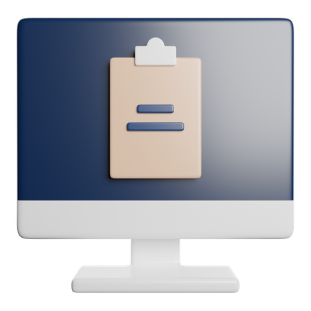 オンライン試験  3D Icon