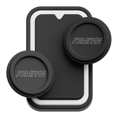 Online Fartcoin  3D Icon