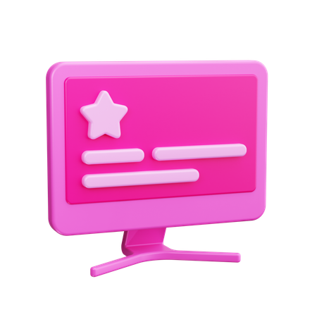 Online Feedback  3D Icon