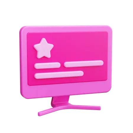 Online Feedback  3D Icon