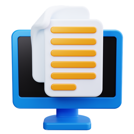 Online File  3D Icon