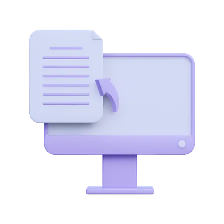 Online File  3D Icon