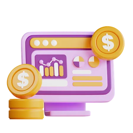 3 D Market Research And Analyst Illustration 3D Icon