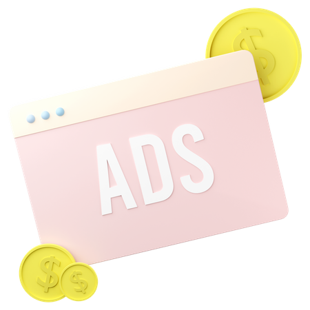 Online-Finanzmarketing  3D Icon